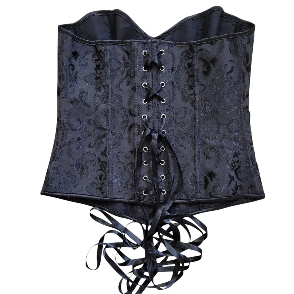 Unbranded Women’s Corset Size Medium Black Color New Without Tags